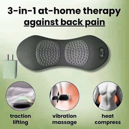 3-in-1 Back Massager with Relief Bed Sleeping Shiatsu